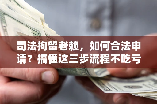 武汉司法拘留老赖，如何合法申请？搞懂这三步流程不吃亏！