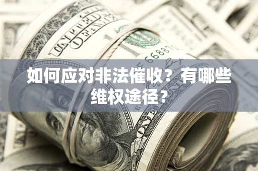 武汉如何应对非法催收？有哪些维权途径？