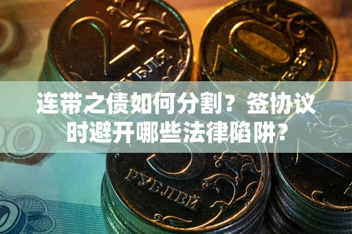 武汉连带之债如何分割？签协议时避开哪些法律陷阱？
