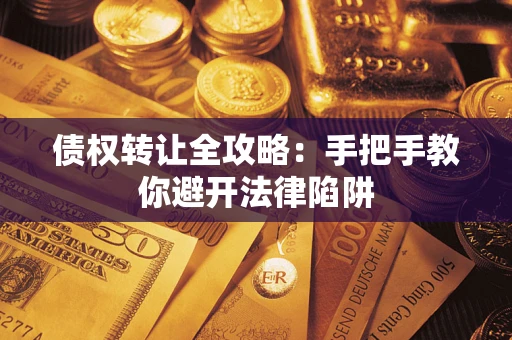 武汉债权转让全攻略：手把手教你避开法律陷阱