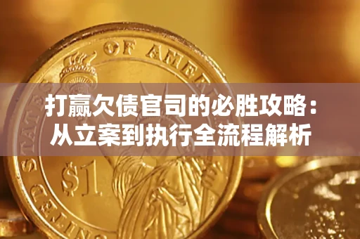 武汉打赢欠债官司的必胜攻略：从立案到执行全流程解析