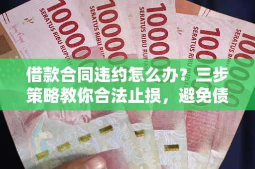 武汉借款合同违约怎么办？三步策略教你合法止损，避免债务危机升级