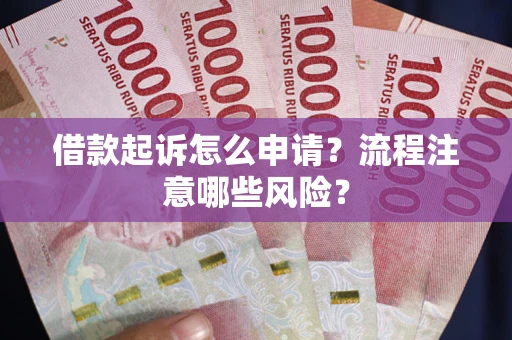 武汉借款起诉怎么申请？流程注意哪些风险？