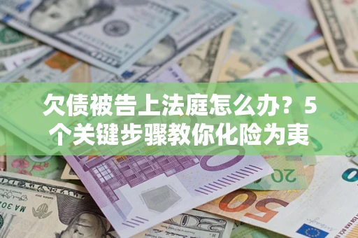 武汉欠债被告上法庭怎么办？5个关键步骤教你化险为夷