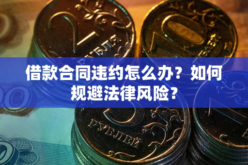 武汉借款合同违约怎么办？如何规避法律风险？